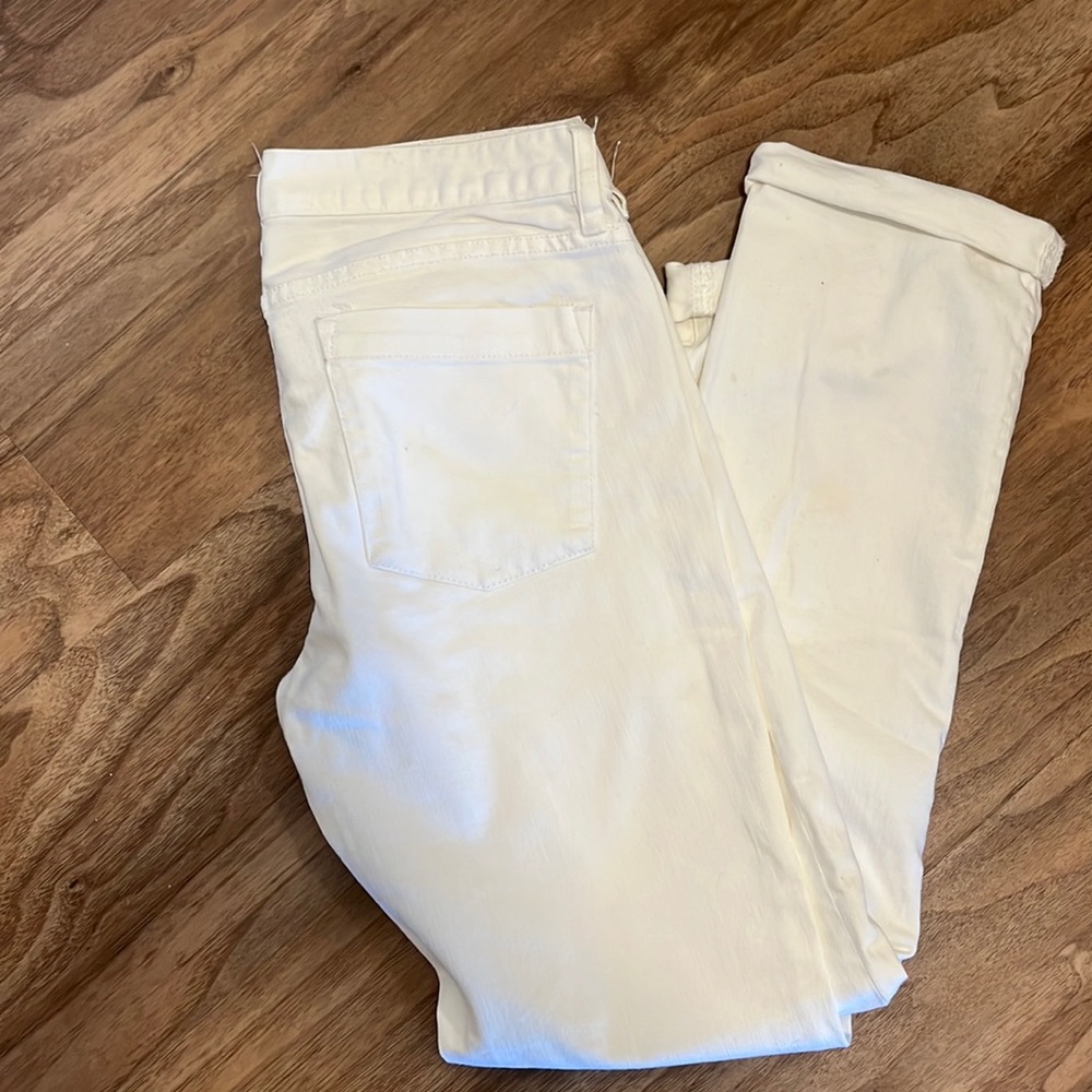 White jeans